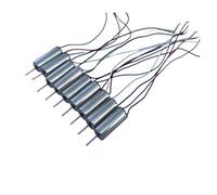 10pcs/lot strong magnet 615 airplane model electronic starter 3V 3.7V 50000RPM 6 * 15mm high speed vibrating electronic starter ~ IINKUEYK(White black wire)