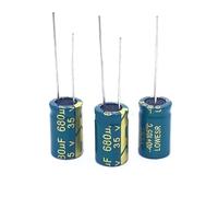 10pcs/lot T07 Low ESR/Impedance high frequency 35v 680UF aluminum electrolytic capacitor size 10x17mm 680UF35V 20% NWPNLXEA