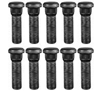 10pcs M12x1,5 Boulons de Roue, Goujons de Roue en Acier de 48mm de Long Boulons de Roue Accessoires de Voiture Adaptés pour pour La Série Lexus(Noir)