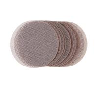 10pcs Maille Ponçage Disques 4 pouce Crochet et Boucle Ponçage Filet 180 Grains Poussière Gratuit Abrasif Tampons pour Voiture Bois Clôture Sèche Métal Polissage & Meulage