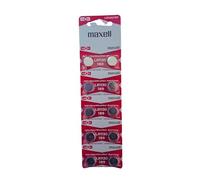 10pcs Maxell LR1130 Calculator Button Alkaline Batteries Silver
