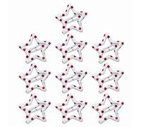 10pcs Metal Star Pentagrams Hairpin For Woman Mignon Sweet CHEP Hair Clip Esthétique ACCESSOIRES Y2K Y2K POUR LE MINE/ÉPARTE