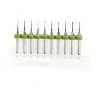 10Pcs Micro Foret Spiral pour Carte de circuit Imprimé PCB de Précision 0.7mm Accessoires de perceuse(0.7mm)