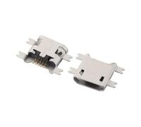 10PCS Micro USB 2 5Pin Connector Jack Female DIP SMD For Phone Tabletels Speakers etc Charging Port Socket Power v8 Plug Data(10PCS Micro-33)