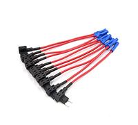 10pcs Mini Add-A-Circuit Blade Style ATM Tap Low Fuse Holder for Car Truck Câblage de protection