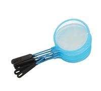 10pcs Mini Aquarium Fish Net Fine Mesh Nylon Shrimp Net for Baby Brine Shrimp Delicate Fish Tank Cleaning Flexible Plastic Handle for Kids Fishing Indoor Outdoor Use