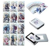 10PCS Mini Cartes Amiibo pour Fire Emblem Three Houses FONGWAN Compatible avec Nintendo Switch/Wii U/New 3Ds G
