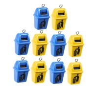 10pcs mini-déchets originaux peuvent charmer des pendentifs suspendus drôles pour des bijoux faisant des accessoires de bricolage durables pour les boucles d'oreilles Colliers