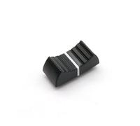 10pcs Mixer Table de gradins Straight Potentiomètre Capuchage du bouton FADER CAPLAGE AUDIO DE TOUR 4MM,black