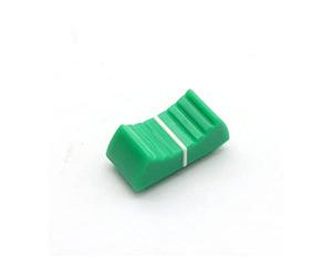 10pcs Mixer Table de gradins Straight Potentiomètre Capuchage du bouton FADER CAPLAGE AUDIO DE TOUR 4MM,green