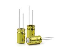 10Pcs MKP Capacitor HIFI Fever Electrodeless Audio Metal Film Coupling Frequency 100V 1.5UF 2.2UF 3.3UF NWPNLXEA(100V1.5UF 8x12)