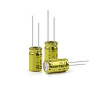 10Pcs MKP Capacitor HIFI Fever Electrodeless Audio Metal Film Coupling Frequency 100V 1.5UF 2.2UF 3.3UF AUOQKQUT(100V10UF 10x16)