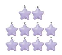 10pcs Muiltcolor Star Perle Charme de pendentif acrylique pour bracelets Keychains Handmade Star Acrylique Perles d'espaceur en vrac