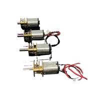 10pcs N20 Full Metal Gear electronic starter DC 3V-6V 5V 60RPM 110RPM Slow Speed Large Torque Gearbox Reducer electronic starter Toy ICXLPMC(ModelA 28RPM)