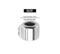 10Pcs Needle Bearing HF081412 Outer Hexagonal One-Way Needle Roller Bearing 8X14X12mm for Manufacturing Industry