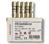 10PCs NEW MERSEN Fuse FR10GR69V30 30A