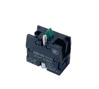 10pcs NO/NC XB2 Push Button Switch Accessory Block 10A Silver/Brass Red/Green ZB2BE101/102C NWPNLXEA(NO,Silver)