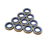 10Pcs Oil Seals For pour chainsaw 61 66 266 268 272XP 10Pcs Oil | Exact fit for models 61, 66, 266, 268, 272, 272XP, prevents leaks, rubber construction