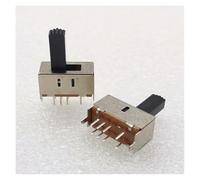 10pcs On-off Slide Switch 8pin 2P3T Toggle Sliding Power Switch Control DIY Electronic Parts Handle Length 15MM NWPNLXEA