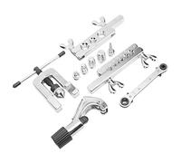 10PCS Outils d'évasement Ensemble 5-16mm Tube Expanseur en Cuivre Aluminium Tuyaux évasement Outil Matériel Système Britannique CT-278 pour Conduite Frein Réfrigération Eau