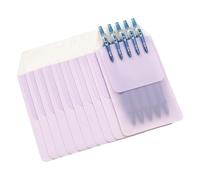 10Pcs Oxford Cloth Writing Tool Carriers Pen Cases with PVC Backing Suitable for Healthcare Workers and Business Gifts Pen Sleeves