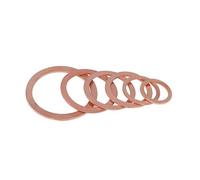 10PCS/Pack 26x32x2mm Copper Washer Solid Gasket Sump Oil Seal YZWRWRMKTB