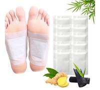 10PCS Patchs Detox Pieds,Élimine Les Toxines,Pieds Anti-stress,Principes Actifs Naturels,Patch De Pied Pour Enlever Les Toxines Du Corps Améliorer La Circulation,Améliorer Le Sommeil