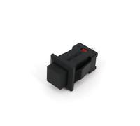 10Pcs PB04-A Square 14 * 14mm 2Pin Latching ON-OFF Push Button Switch Normally Open NWPNLXEA(10Pcs Black)