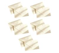 10PCS Petal Art Envelopes, Real Floral Texture Stationery Set | Premium thick art paper with authentic kapok petals, perfect for elegant wedding invitations Beige 10 Pcs