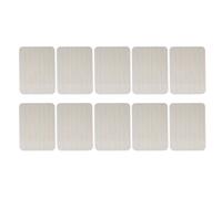 10pcs petite planche effaçante à sec avec des lignes en classe petit mini-faces mini-écriture réglée Pratique blanche bordeuse