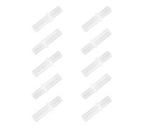 10pcs Pivots de Montage Supérieur à Deux Volets N 6672 pour Porte Pliante Prime-Line, en Nylon de 1cm Diamètre Extérieur pour Remplacer Une Porte Pliante Endommagée Ou Manquante