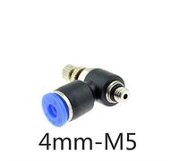 10pcs pneumatique Vitesse Régulateur de débit de 8 mm 6 mm 10 mm 12 mm OD Tuyau de 1/4 « BSP 1/8 » 3/8" 1/2" gaz mâle Airflow Limite Valve de Montage Rapide(SL4 M5)