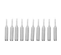 10Pcs Pointe de Fer à Souder sans Plomb 900M-T-2C en Laiton Chauffage Interne Pointe Conique pour Machines à Souder