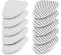 10pcs pour Vileda Steam Vapeur Rechange Microfibre Kit,pour Nettoyeur à Vapeur Vileda Steam&Vileda Steam Plus Accessoire