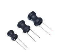 10Pcs Power Inductor 6 * 8mm 2.2UH 4.7UH 10uH 22uH 100uH 150uh 220uH 330uH 470uH 1MH1.5mh 2.2MH 4.7MH 10MH Inductance 6X8mm 2 Pins EKFBQBGW(470UH)