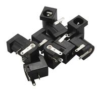 10Pcs Power Jack Socket 2.1Mm -Type PCB Mount