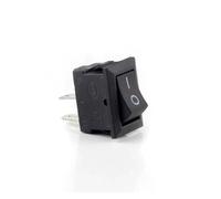 10Pcs Push Button Switch 10x15mm SPST 2Pin 3A 250V KCD11 Snap-in on/Off Rocker Switch 10MM*15MM Black Red and White NWPNLXEA(2p)
