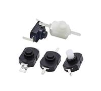 10PCS push button Switch 30V 1A flashlight switch Torch LOCK Table lamp switch flashlight button switch ON-OFF NWPNLXEA(7,10pcs)