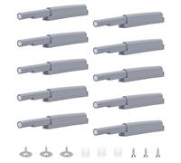 10pcs Push to Open Aimant, poussoir porte placard, push to open porte lourde aimant poussoir porte placard Ouvre et Ferme avec Pression pour La Porte de L'armoire,Tiroir,Meuble et Placard