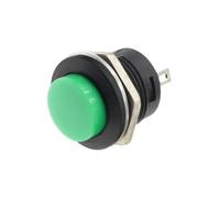 10PCS R13-507 Momentary SPST green Push Button Switch AC 6A/125V 3A/250V
