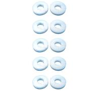 10PCS RC Bateau Rondelle D’Arbre PTFE Set Rondelle De Butée Faible Frottement pour Système D’Arbre Bateau RC Arbre Flexible Arbre Rigide(4.76mm)