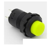 10pcs Red Green Yellow black white Blue 12MM Self Momentary Push Button Switch NWPNLXEA(Gelb)