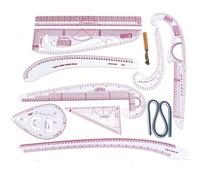 10pcs Règle Vêtement Dessin Mesure DIY