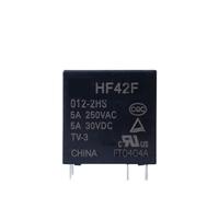 10PCS relay JZC-42F HF42F-012-2HS 5A250VAC 6PIN 2 group normally open
