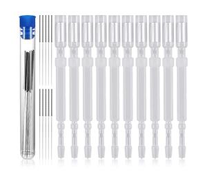 10pcs Remplacement de la Broche de Sonde, Remplacement de la Broche de Sonde Tactile avec 10pcs Aiguilles de Nettoyage de Buse d'Imprimante 3D Convient pour Bltouch, 3D Touch, CR Touch