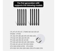 10Pcs Replacement Stylus Pen Nibs for Drawing Pen Graphic Drawing Pad Standard Pen Nibs Tips with Tool