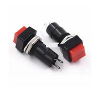 10PCS Reset Switch PBS-12B OFF-(ON) Normally open no locked 250VAC 1A Push Button NWPNLXEA
