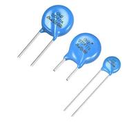10Pcs Résistances dépendantes de la tension AC 25V 7D390K Varistors à disque à fil radial