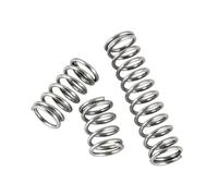 10pcs Ressorts compression acier inox, WD 1,5mm, OD 14mm, Longueur 35mm
