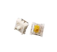 10Pcs RGB 3 Pin Clicky Tactile Switch Black/Blue/Silver/Brown/Red/Yellow/Purple Game Mechanical Keyboard Switches NWPNLXEA(Gelb)